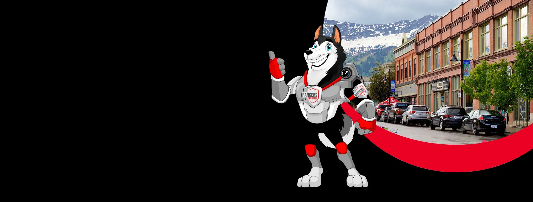 Rangers Security Group's mascot embodying top-tier security services in Cranbrook, with expert guards and advanced monitoring